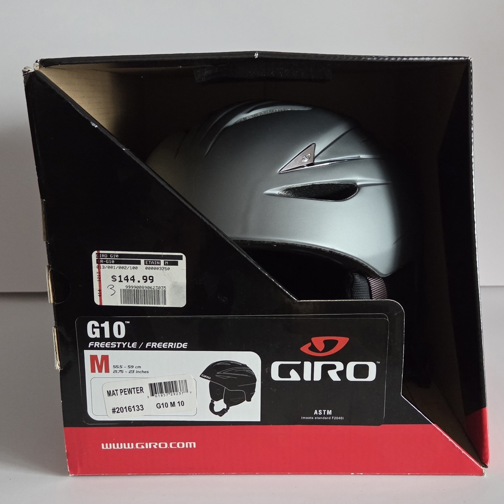 Giro G10 Freestyle Helmet in Pewter